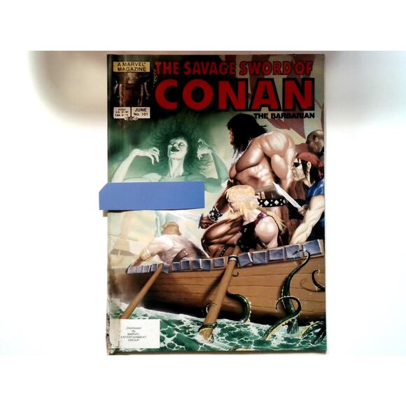 The Savage Sword of Conan No. 101 Marvel June 1984 - Picture 1 of 2